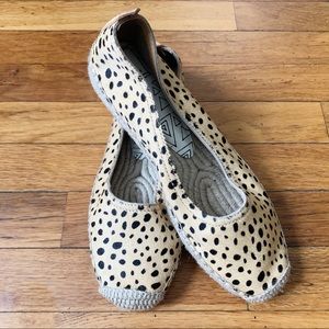 Dolce Vita Cheetah Calf Hair Espadrilles